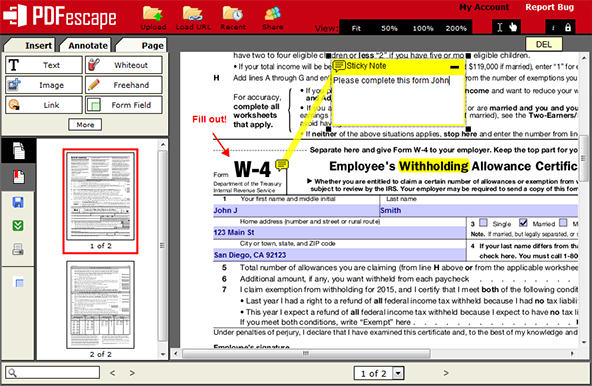 PHẠMXUÂNTIẾN.VN: Edit PDF file with PDFescape