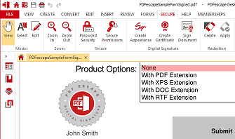 Sign and Certify PDF files